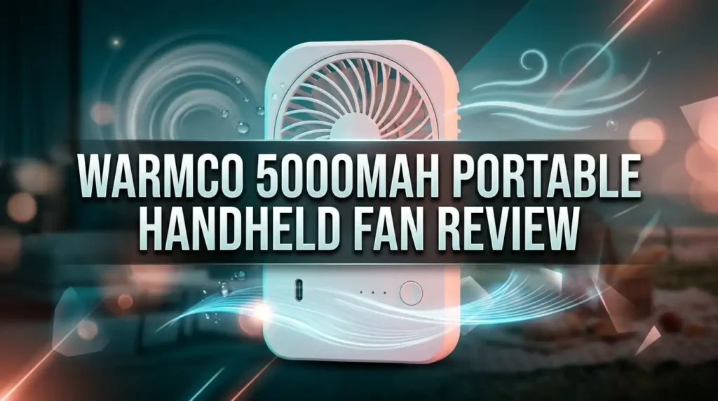 Warmco 5000mAh Portable Handheld Fan Review: Worth $24.98? 16 Warmco 5000mAh Portable Handheld Fan Review: Worth $24.98?
