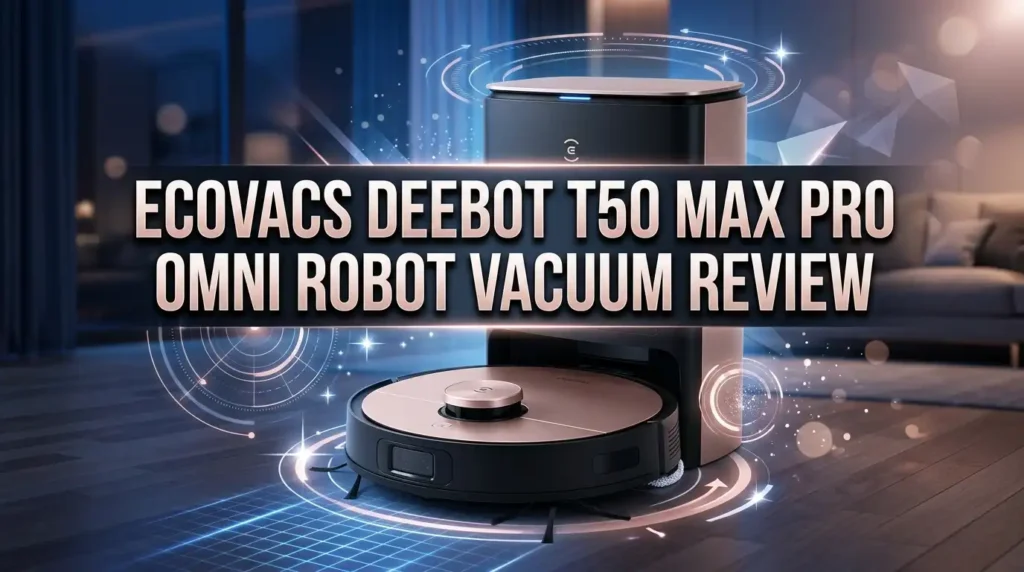 ECOVACS DEEBOT T50 MAX PRO Omni Review: Worth Buying? 11 ECOVACS DEEBOT T50 MAX PRO Omni Review: Worth Buying?