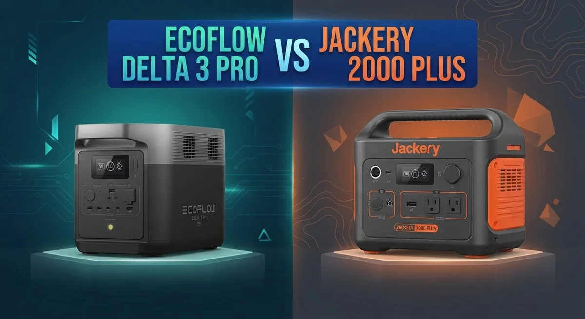 Ecoflow Delta 3 Pro vs Jackery Explorer 2000 Plus: Compared