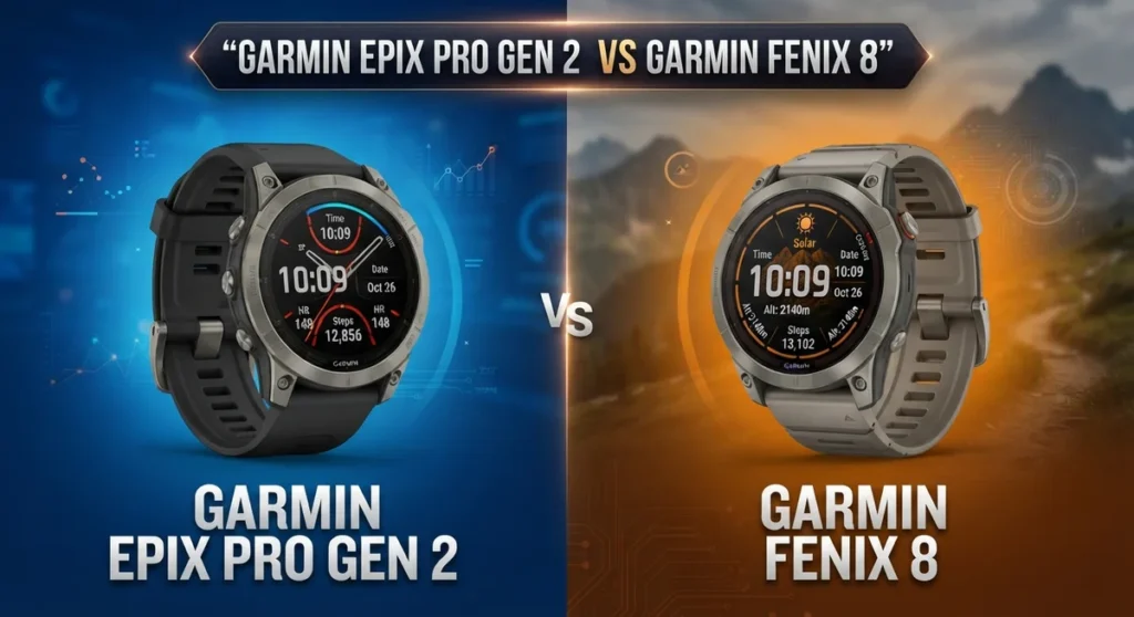 Garmin Epix Pro Gen 2 vs Garmin Fenix 8: Complete Comparison