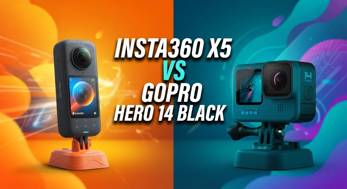 Insta360 X5 vs GoPro Hero 14 Black: 360° Immersion vs High-Speed Action