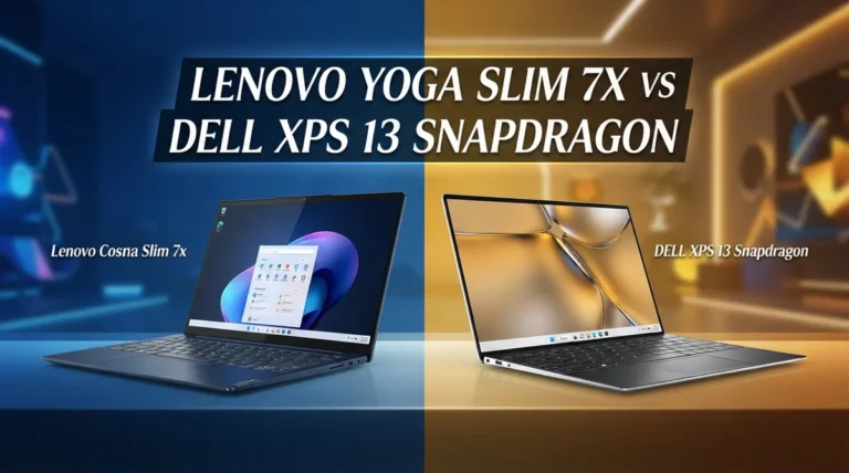 Lenovo Yoga Slim 7X vs Dell XPS 13 Snapdragon: Which Wins?