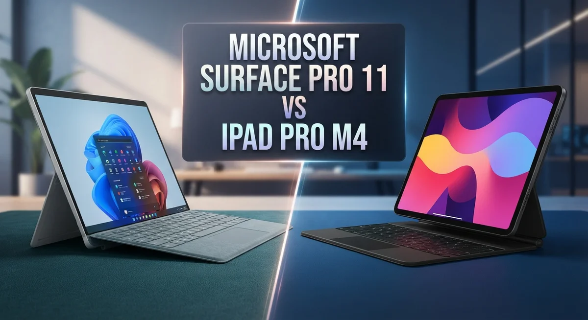 Microsoft Surface Pro 11 vs iPad Pro M4: Which Tablet is Best?