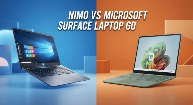 Nimo vs Microsoft Surface Laptop Go: Specs & Performance Comparison