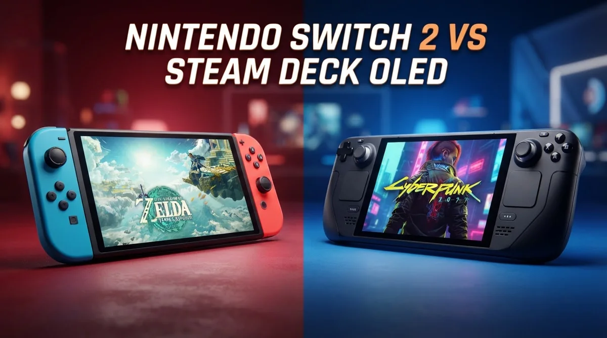 Nintendo Switch 2 vs Steam Deck OLED: Performance Compared