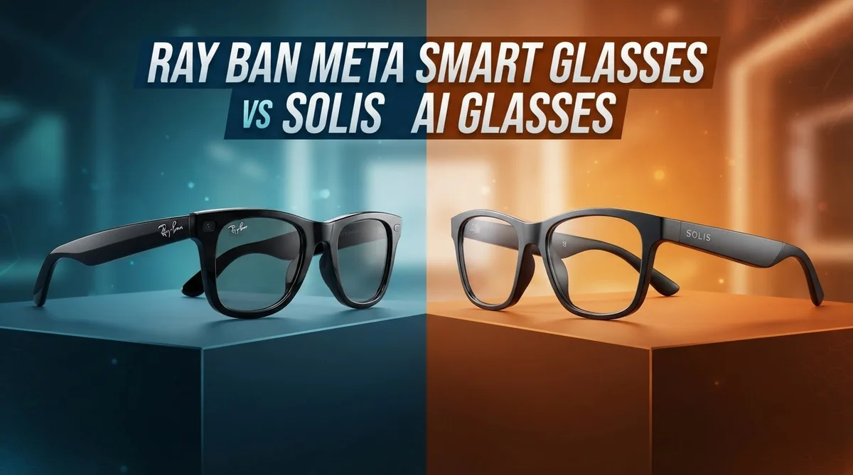 Ray Ban Meta Smart Glasses vs Solis AI Glasses: Comparison