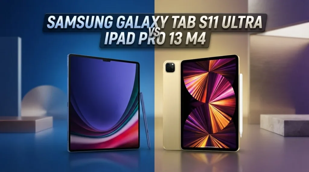 Samsung Galaxy Tab S11 Ultra vs iPad Pro 13 M4: Compared