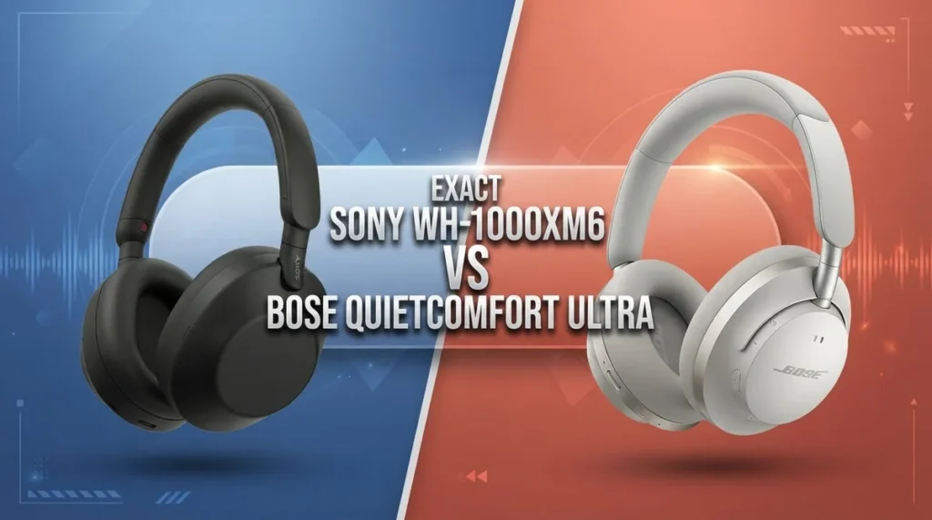 Sony WH-1000XM6 vs Bose QuietComfort Ultra: Which Win?