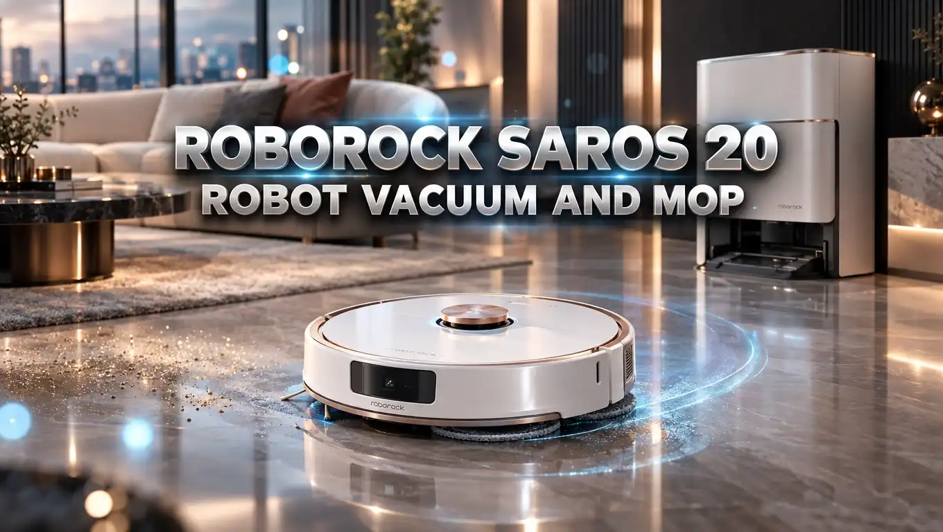 Roborock Saros 20 Robot Vacuum and Mop Review: Worth Buying?