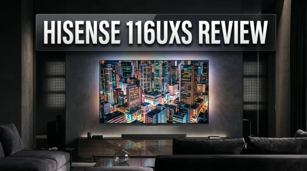 Hisense 116UXS Review: RGB Mini LED Evo & 5,000 Nits?