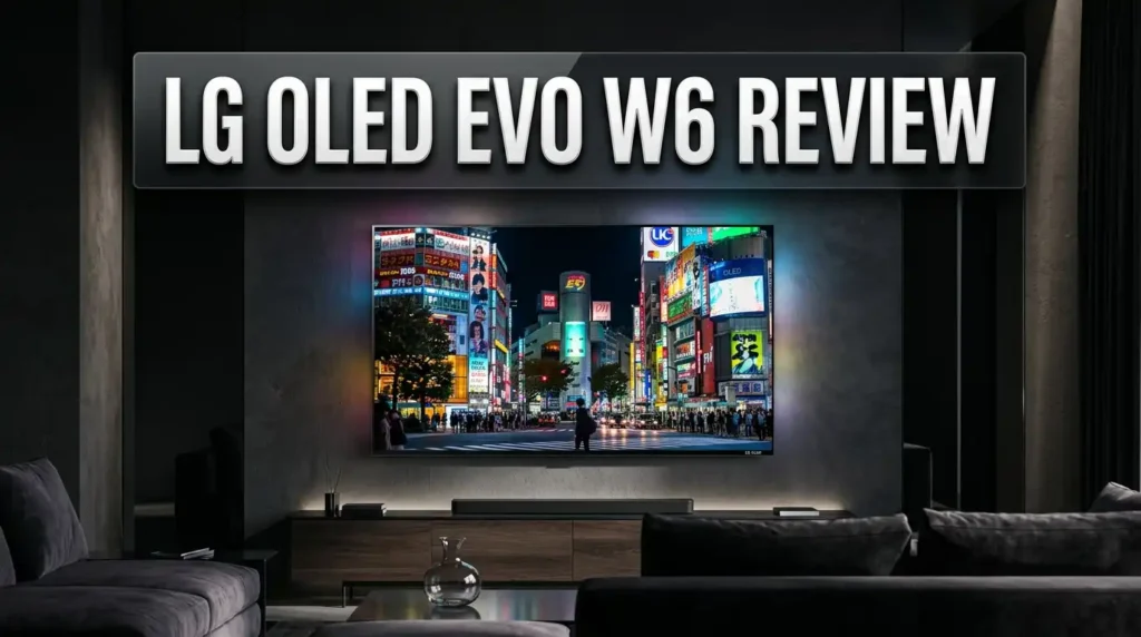 LG OLED evo W6 Review: 9mm Wireless Wallpaper TV in 2026