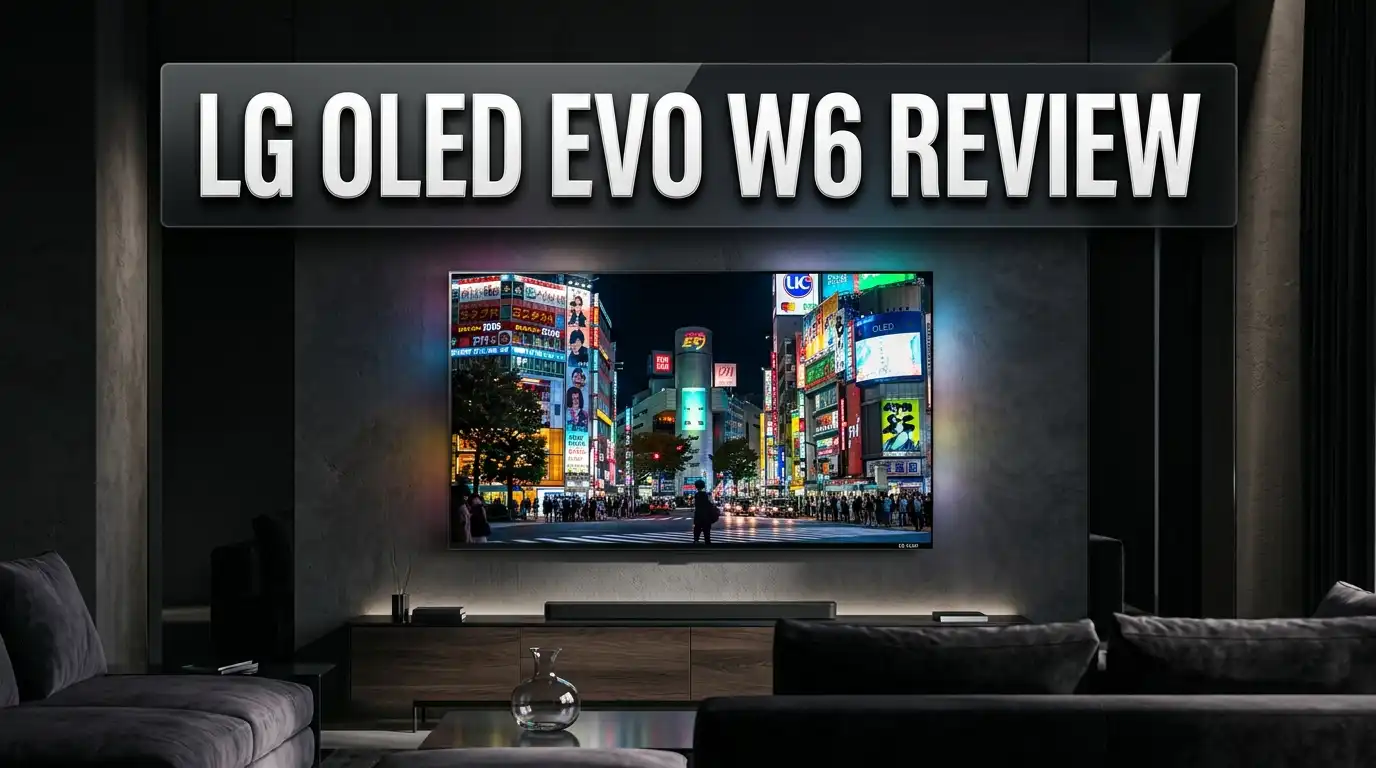 LG OLED evo W6 Review: 9mm Wireless Wallpaper TV in 2026