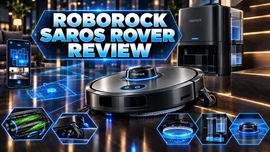 Roborock Saros Rover Review: Stair Climbing Robot Vacuum? 1 Roborock Saros Rover Review: Stair Climbing Robot Vacuum?