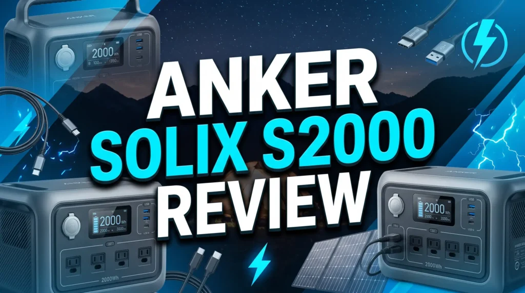 Anker SOLIX S2000 Review: 2kWh Power Station Worth It?