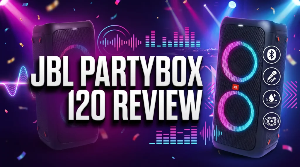JBL PartyBox 120 Review: Big Sound & Swappable Battery?