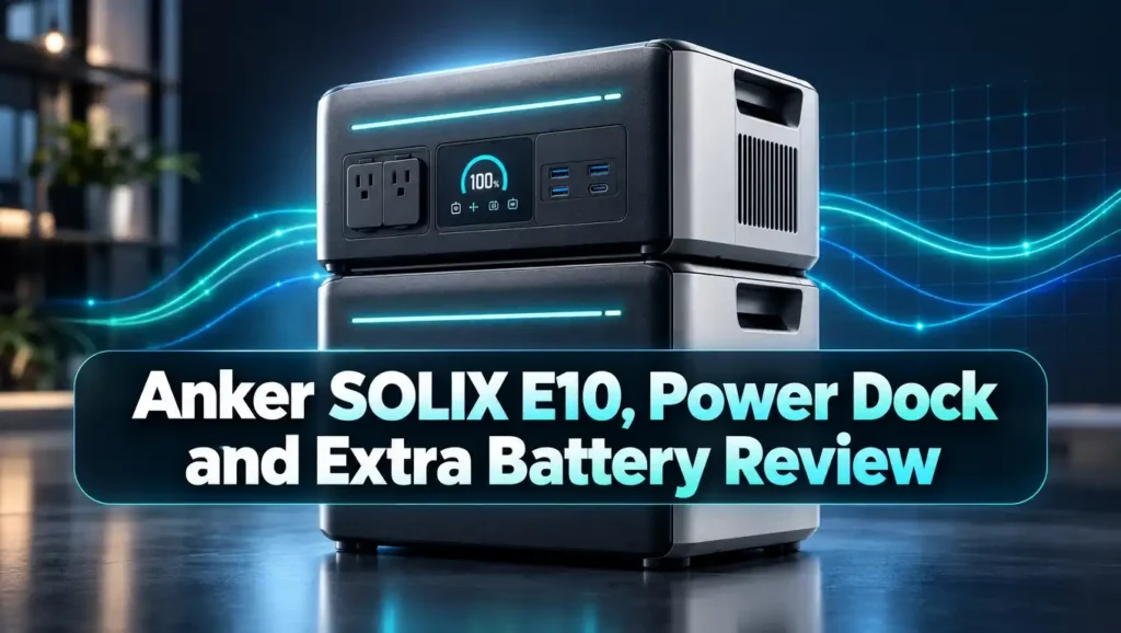 Anker SOLIX E10 Review: Power Dock & Extra Battery Worth It? 1 Anker SOLIX E10 Review: Power Dock & Extra Battery Worth It?