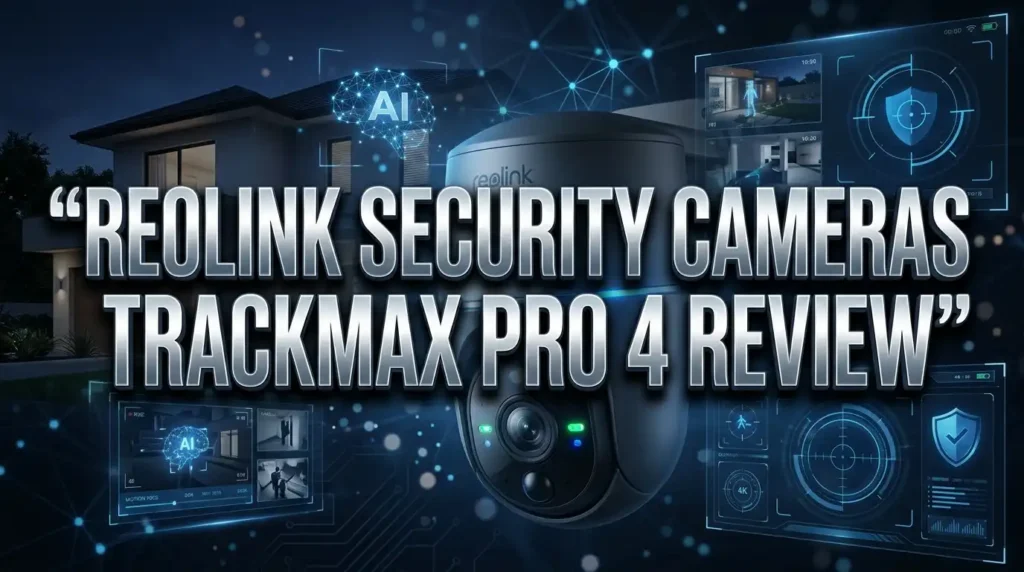Reolink TrackMax Pro 4 Review: Dual Lens 4K Tracking Camera Worth It?