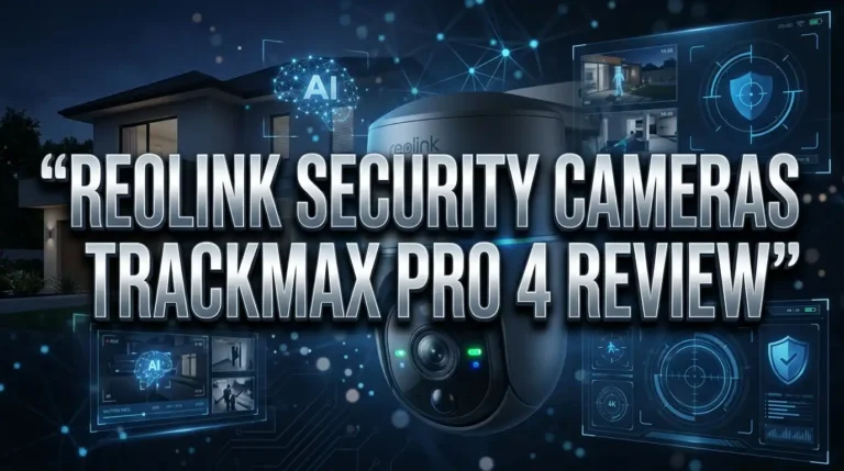 Reolink TrackMax Pro 4 Review: Dual Lens 4K Tracking Camera Worth It?
