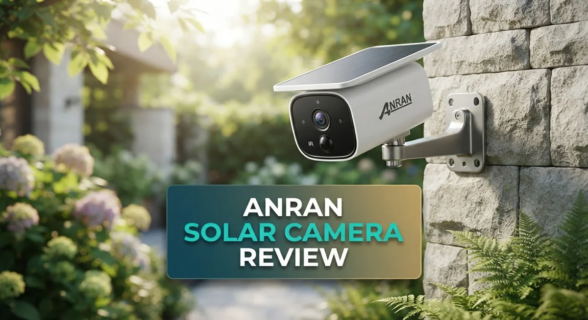 Anran Solar Camera Review: 2K Dual-Lens Security System
