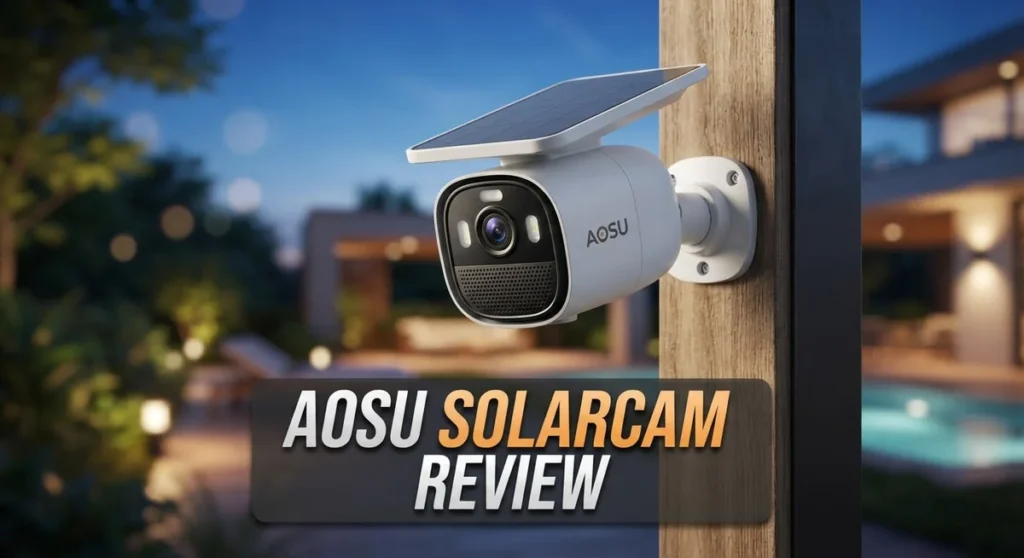 Aosu SolarCam Review: Solar-Powered Security Camera