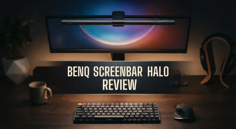 BenQ ScreenBar Halo Review: Premium Monitor Light Bar for Eye Care