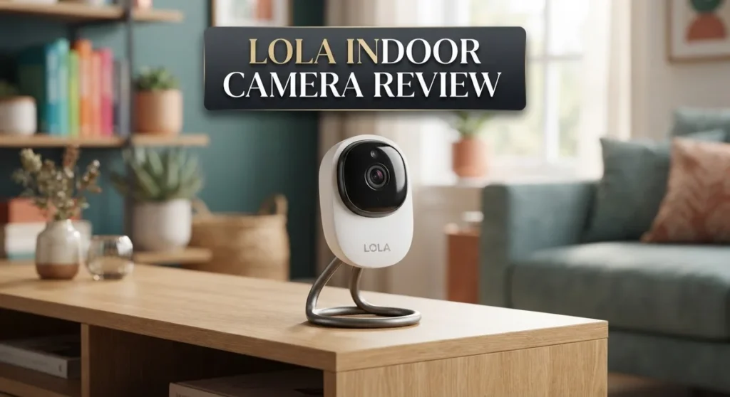 Lola Indoor Camera Review: Retro Design Meets Home Security?
