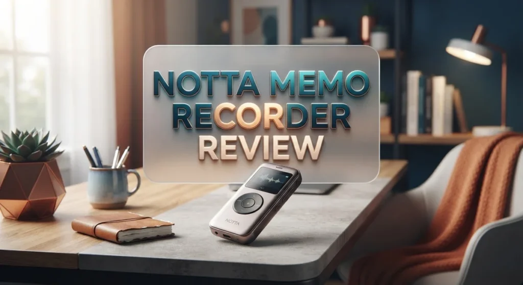 Notta Memo Recorder Review: AI Voice Recording & Transcription