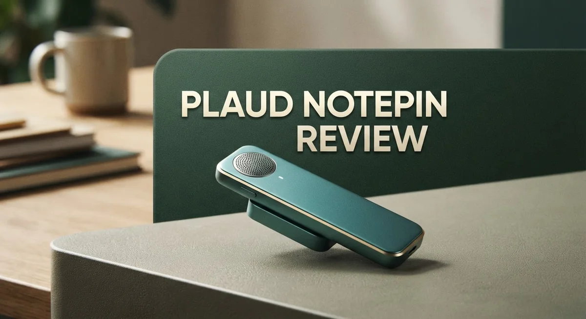 Plaud NotePin Review: AI Voice Recorder for Professionals