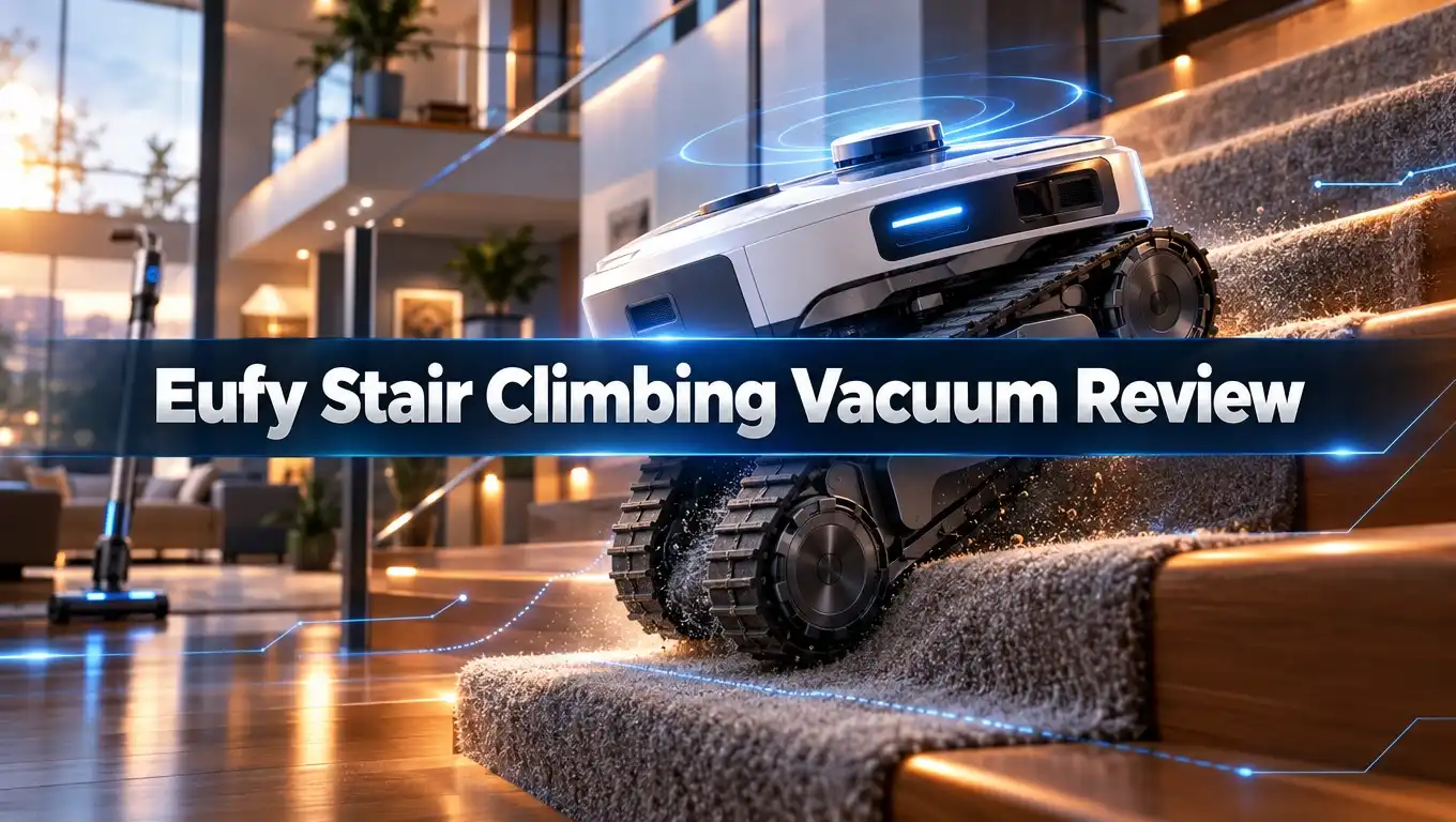 Eufy Stair Climbing Vacuum Review: MarsWalker Cleans Floor?