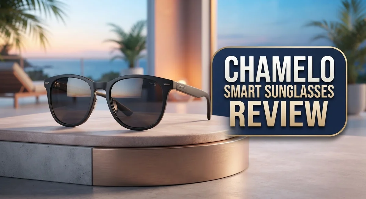 Chamelo Smart Sunglasses Review: Electrochromic Lenses?