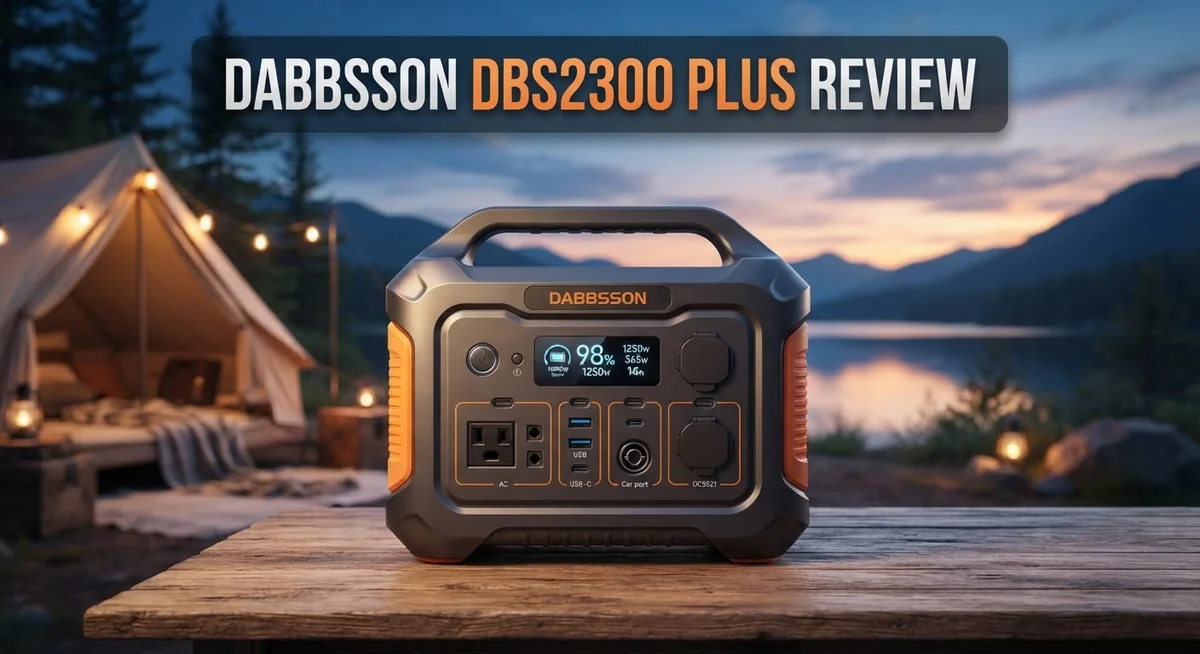 Dabbsson DBS2300 Plus Review: Portable Power Station Worth It?