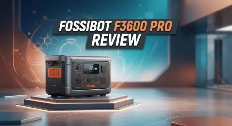 Fossibot F3600 Pro Review: Portable Power Station Worth It?