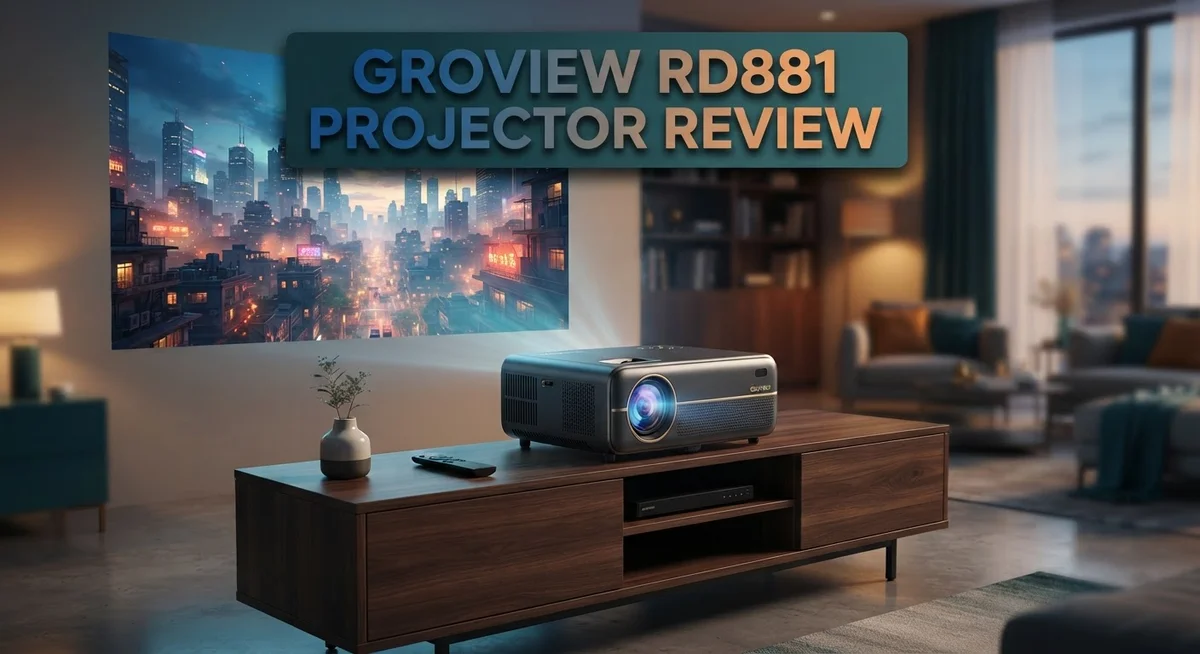 Groview RD881 Projector Review: Is It Worth Buying In 2026?