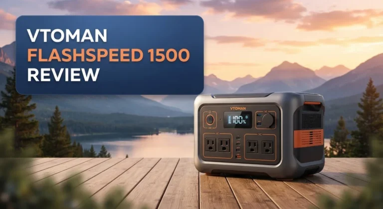 Vtoman Flashspeed 1500 Review: Portable Power Station?